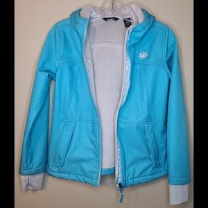 Snozu Youth Faux Fur Lined Hooded Jacket Med 10/12